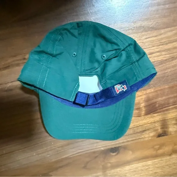 Polo Ralph Lauren P-Wing Logo Ripstop Ball Cap College Green Adjustable Hat